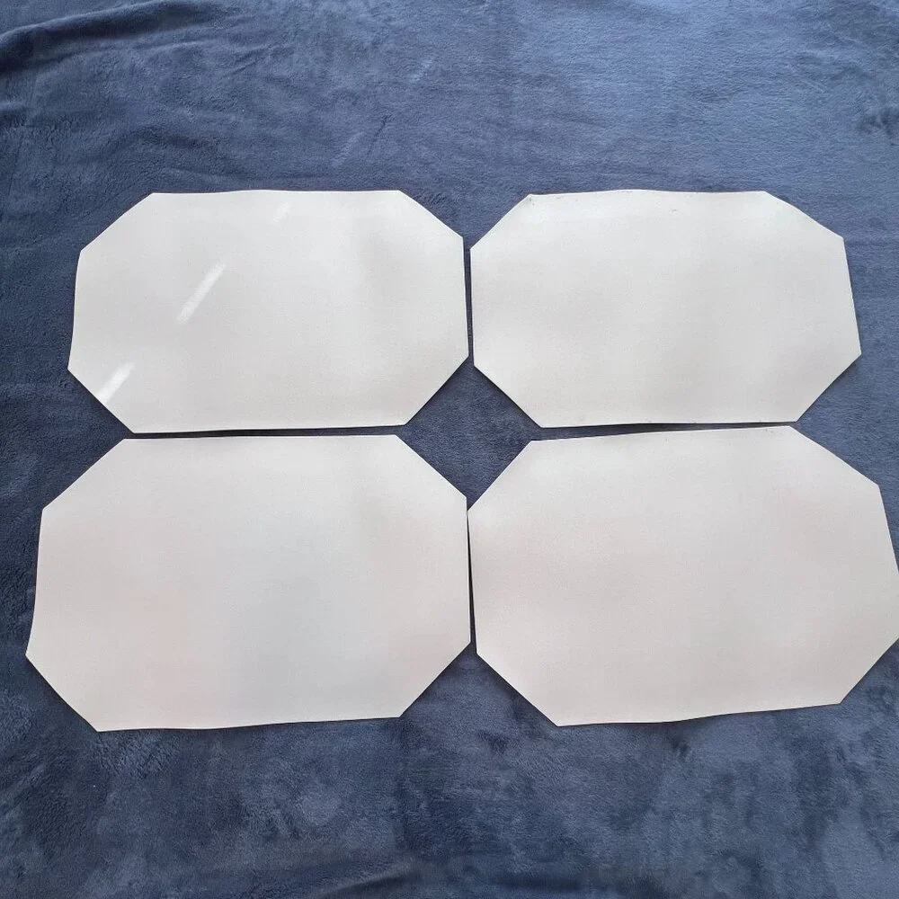 Vintage Rubber Foam‎ Backing Set Of 4 Mother Earths Brand Cinnamon Placemats